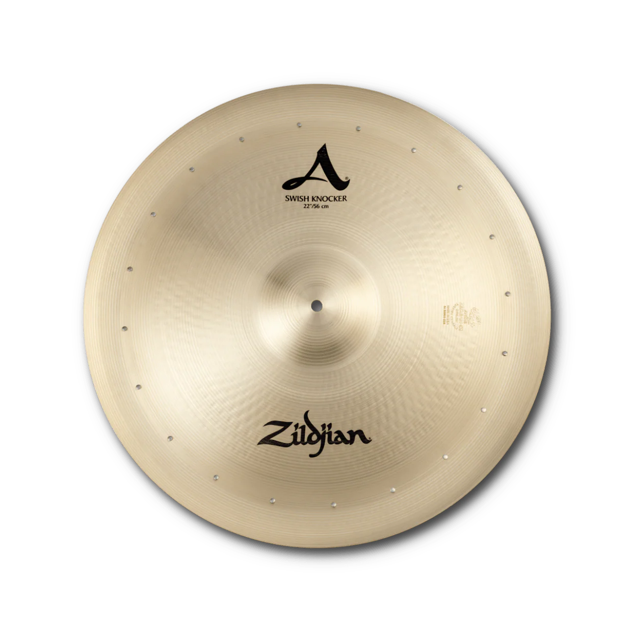 22" A Zildjian Swish Knocker w/ 20 Rivets - Image 2