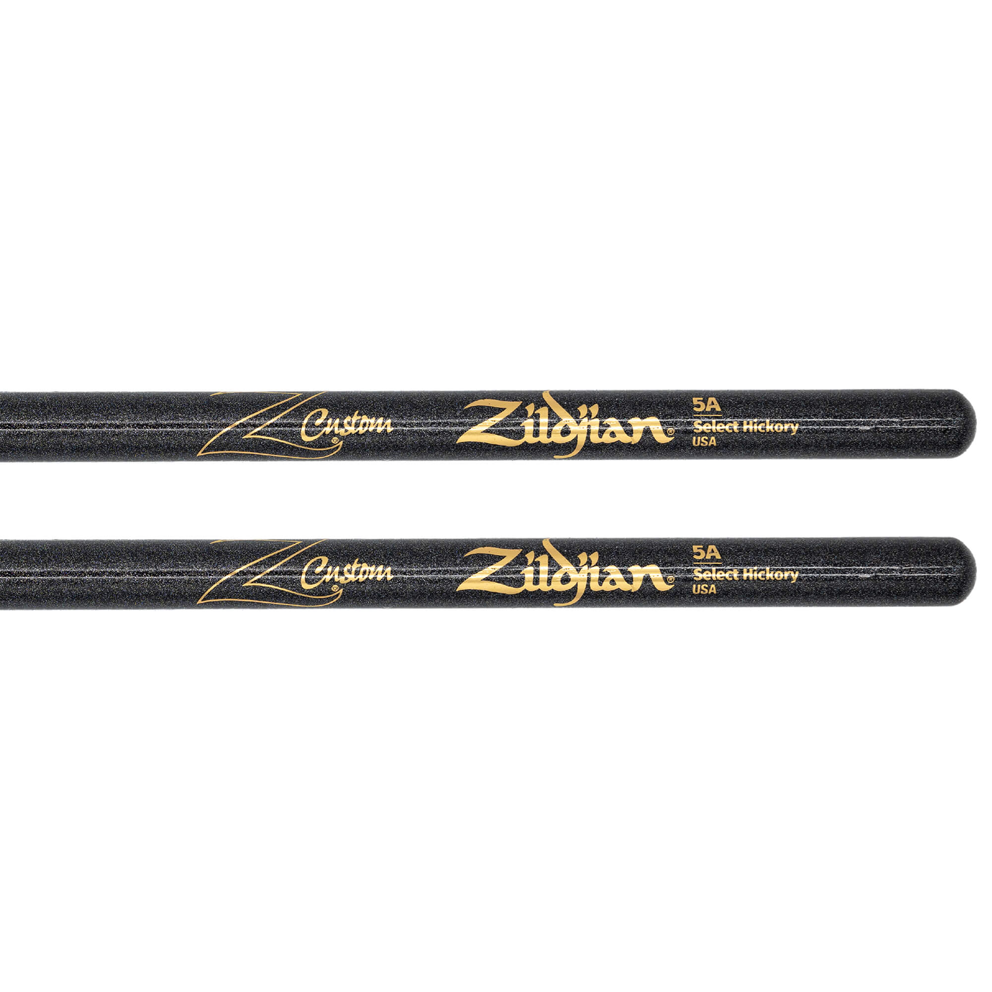 Z Custom LE Drumstick Collection 5A Black Chroma, Wood Tip - Image 2
