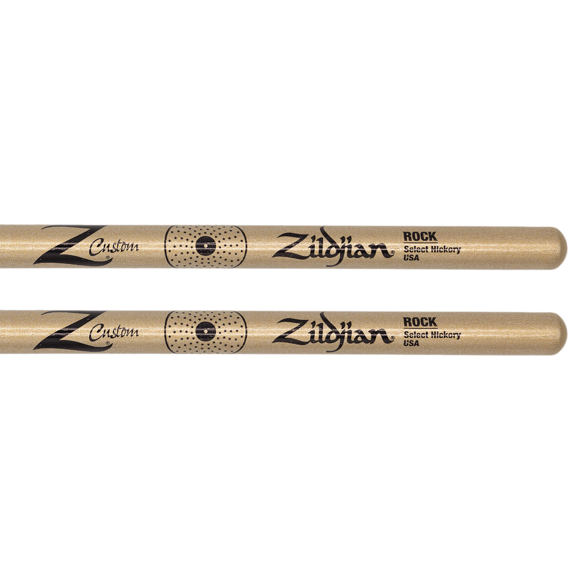 Z Custom LE Drumstick Collection ROCK Gold Chroma, Nylon Tip - Image 2