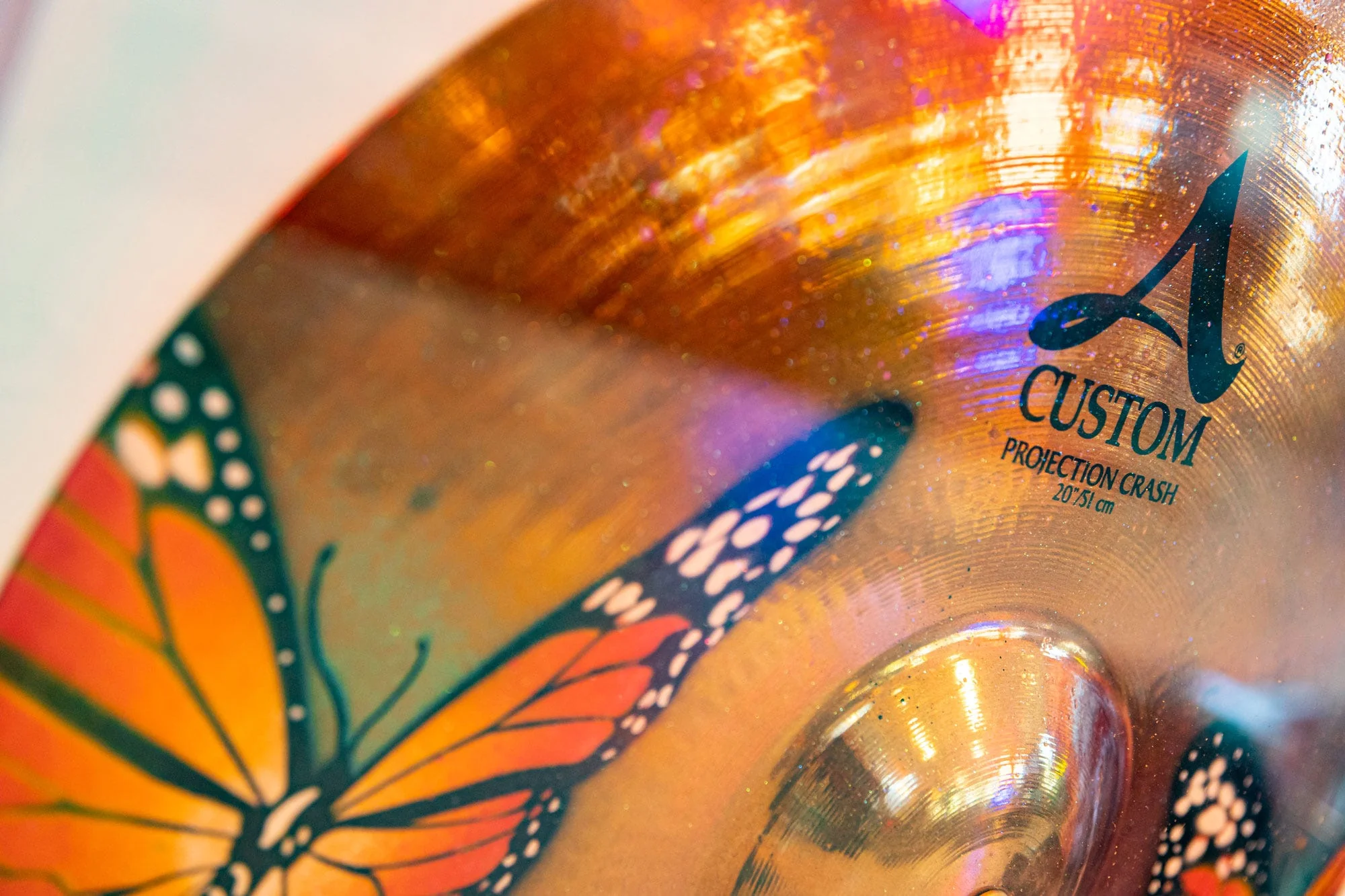 ZILDJIAN X RISK LTD ED ORIG CYMBAL ART - Image 3