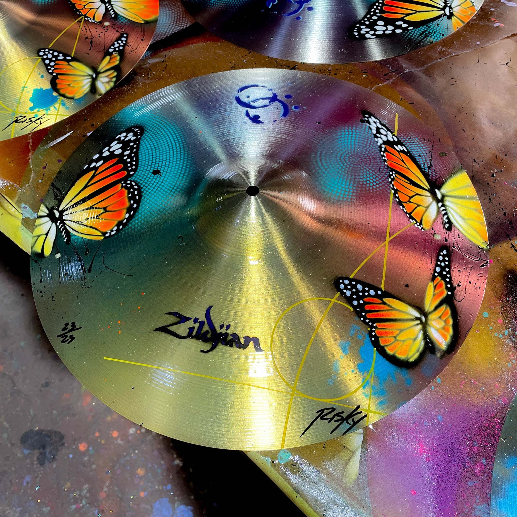 ZILDJIAN X RISK LTD EDITION CYMBAL PRINT - Image 2